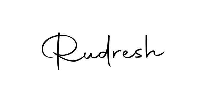 It looks lik you need a new signature style for name Rudresh. Design unique handwritten (Autography-DOLnW) signature with our free signature maker in just a few clicks. Rudresh signature style 10 images and pictures png