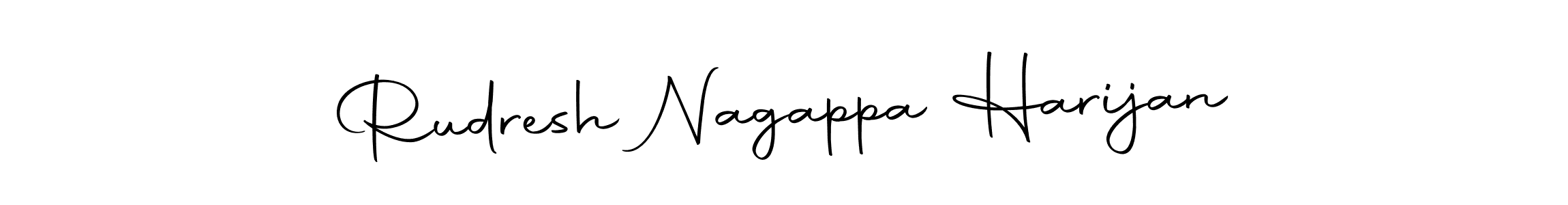 if you are searching for the best signature style for your name Rudresh Nagappa Harijan. so please give up your signature search. here we have designed multiple signature styles  using Autography-DOLnW. Rudresh Nagappa Harijan signature style 10 images and pictures png