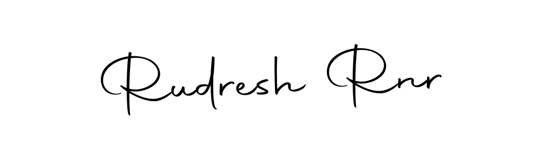 You should practise on your own different ways (Autography-DOLnW) to write your name (Rudresh Rnr) in signature. don't let someone else do it for you. Rudresh Rnr signature style 10 images and pictures png