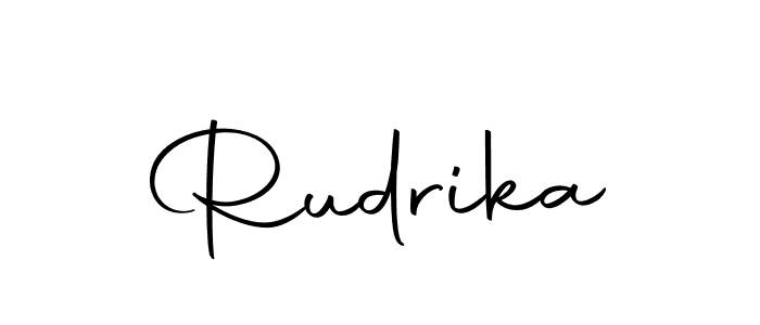 Similarly Autography-DOLnW is the best handwritten signature design. Signature creator online .You can use it as an online autograph creator for name Rudrika. Rudrika signature style 10 images and pictures png