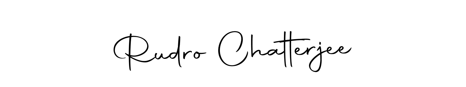 This is the best signature style for the Rudro Chatterjee name. Also you like these signature font (Autography-DOLnW). Mix name signature. Rudro Chatterjee signature style 10 images and pictures png