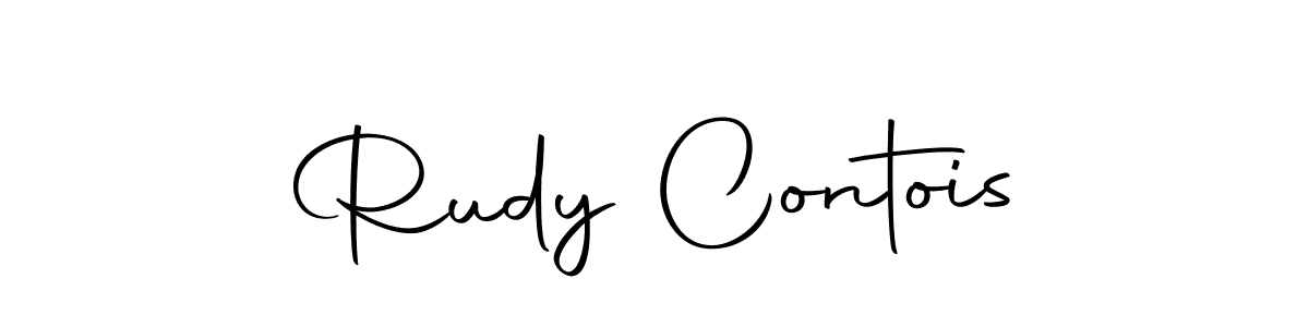 Rudy Contois stylish signature style. Best Handwritten Sign (Autography-DOLnW) for my name. Handwritten Signature Collection Ideas for my name Rudy Contois. Rudy Contois signature style 10 images and pictures png