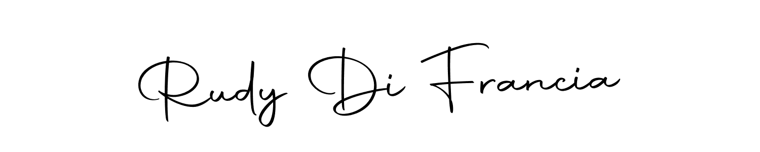 How to make Rudy Di Francia signature? Autography-DOLnW is a professional autograph style. Create handwritten signature for Rudy Di Francia name. Rudy Di Francia signature style 10 images and pictures png