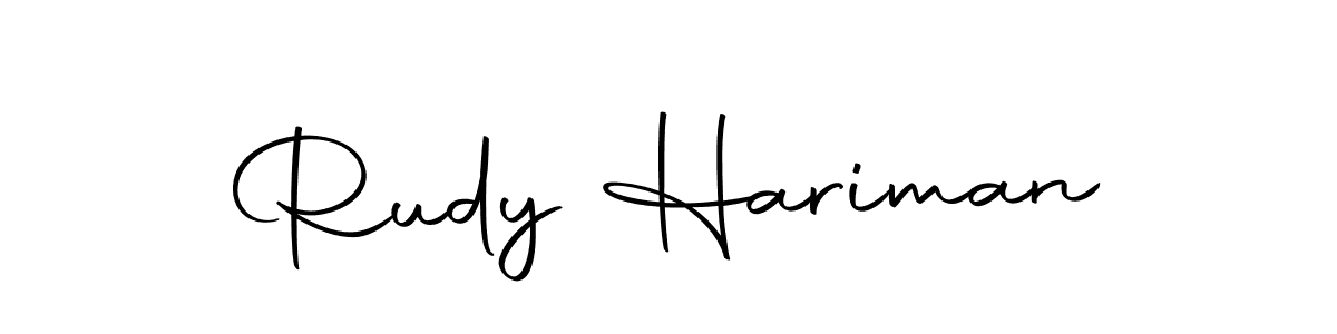 Here are the top 10 professional signature styles for the name Rudy Hariman. These are the best autograph styles you can use for your name. Rudy Hariman signature style 10 images and pictures png