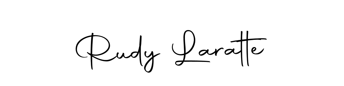 Use a signature maker to create a handwritten signature online. With this signature software, you can design (Autography-DOLnW) your own signature for name Rudy Laratte. Rudy Laratte signature style 10 images and pictures png