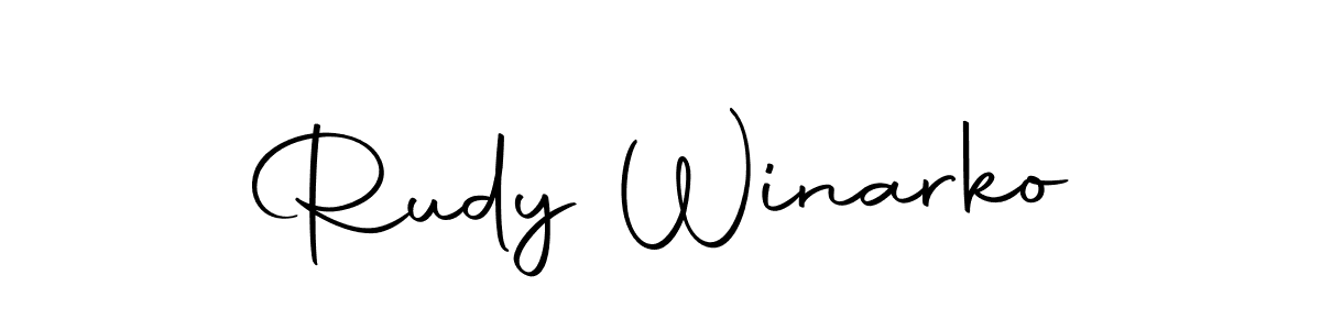 How to make Rudy Winarko signature? Autography-DOLnW is a professional autograph style. Create handwritten signature for Rudy Winarko name. Rudy Winarko signature style 10 images and pictures png