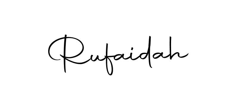 Also we have Rufaidah name is the best signature style. Create professional handwritten signature collection using Autography-DOLnW autograph style. Rufaidah signature style 10 images and pictures png