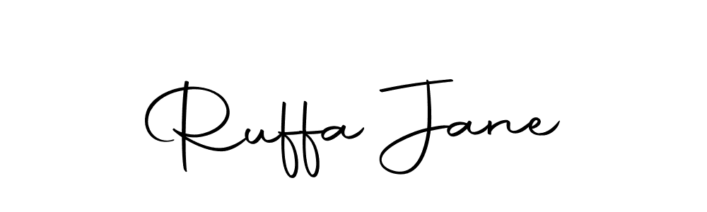 Here are the top 10 professional signature styles for the name Ruffa Jane. These are the best autograph styles you can use for your name. Ruffa Jane signature style 10 images and pictures png
