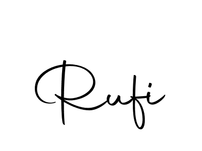 How to make Rufi name signature. Use Autography-DOLnW style for creating short signs online. This is the latest handwritten sign. Rufi signature style 10 images and pictures png