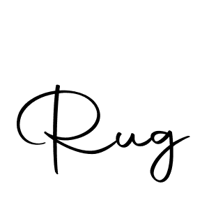 Create a beautiful signature design for name Rug. With this signature (Autography-DOLnW) fonts, you can make a handwritten signature for free. Rug signature style 10 images and pictures png