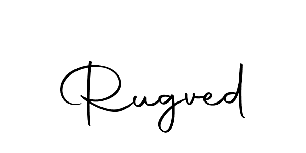 It looks lik you need a new signature style for name Rugved. Design unique handwritten (Autography-DOLnW) signature with our free signature maker in just a few clicks. Rugved signature style 10 images and pictures png