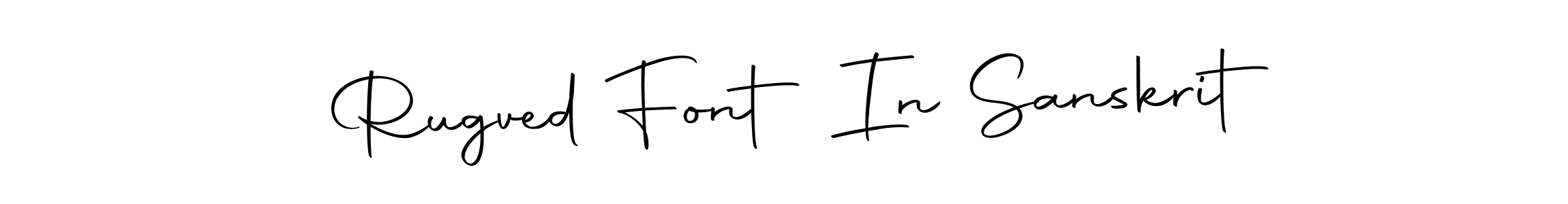Once you've used our free online signature maker to create your best signature Autography-DOLnW style, it's time to enjoy all of the benefits that Rugved Font In Sanskrit name signing documents. Rugved Font In Sanskrit signature style 10 images and pictures png