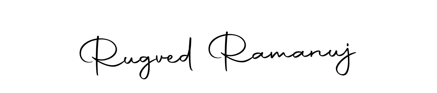 This is the best signature style for the Rugved Ramanuj name. Also you like these signature font (Autography-DOLnW). Mix name signature. Rugved Ramanuj signature style 10 images and pictures png