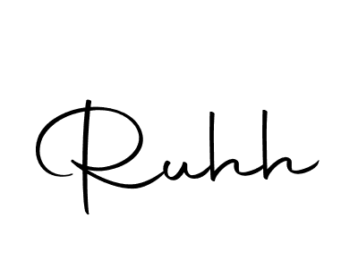 How to Draw Ruhh signature style? Autography-DOLnW is a latest design signature styles for name Ruhh. Ruhh signature style 10 images and pictures png