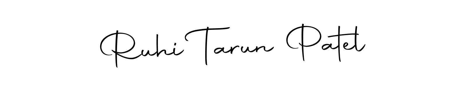 Also we have Ruhi Tarun Patel name is the best signature style. Create professional handwritten signature collection using Autography-DOLnW autograph style. Ruhi Tarun Patel signature style 10 images and pictures png