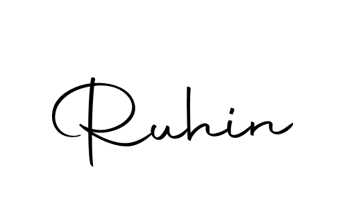 The best way (Autography-DOLnW) to make a short signature is to pick only two or three words in your name. The name Ruhin include a total of six letters. For converting this name. Ruhin signature style 10 images and pictures png