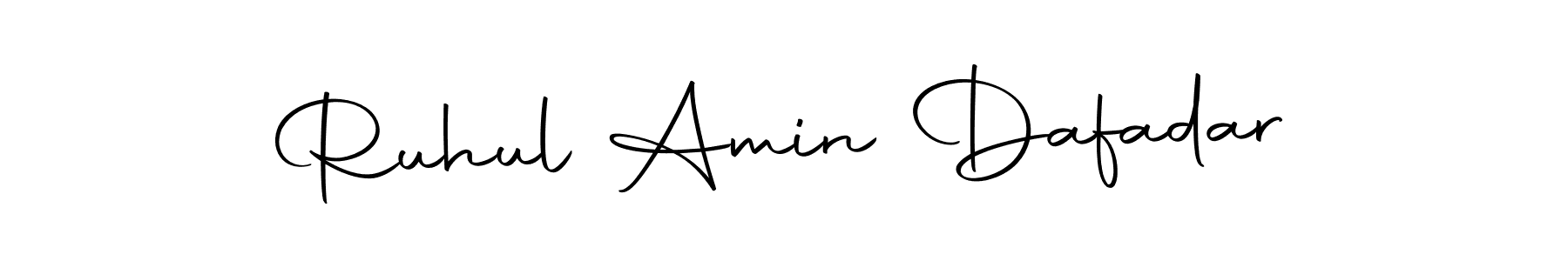 Make a short Ruhul Amin Dafadar signature style. Manage your documents anywhere anytime using Autography-DOLnW. Create and add eSignatures, submit forms, share and send files easily. Ruhul Amin Dafadar signature style 10 images and pictures png