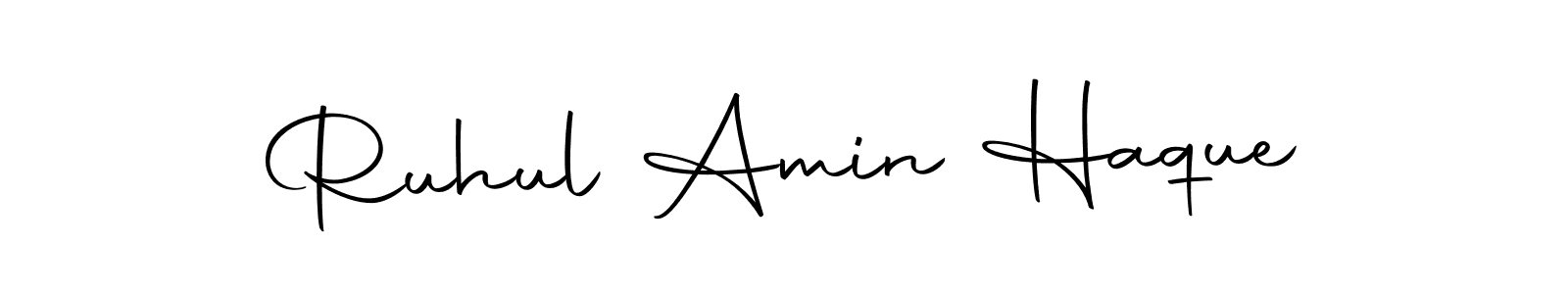 Make a beautiful signature design for name Ruhul Amin Haque. With this signature (Autography-DOLnW) style, you can create a handwritten signature for free. Ruhul Amin Haque signature style 10 images and pictures png