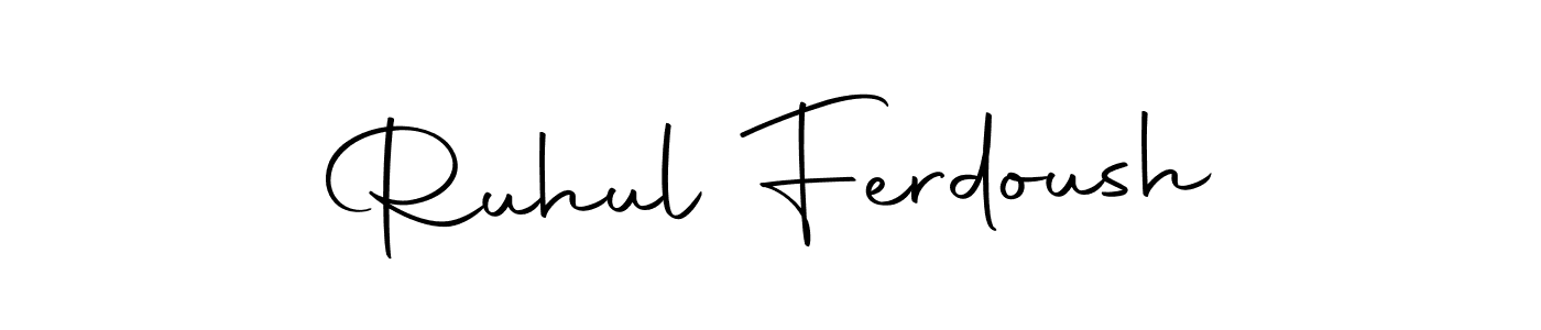 Make a beautiful signature design for name Ruhul Ferdoush. With this signature (Autography-DOLnW) style, you can create a handwritten signature for free. Ruhul Ferdoush signature style 10 images and pictures png