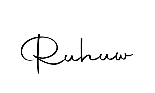 Here are the top 10 professional signature styles for the name Ruhuw. These are the best autograph styles you can use for your name. Ruhuw signature style 10 images and pictures png