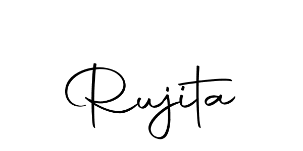 Make a beautiful signature design for name Rujita. Use this online signature maker to create a handwritten signature for free. Rujita signature style 10 images and pictures png