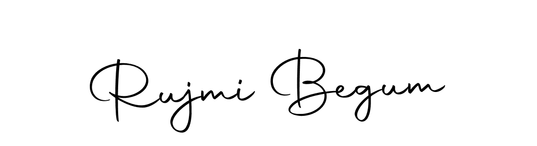 Use a signature maker to create a handwritten signature online. With this signature software, you can design (Autography-DOLnW) your own signature for name Rujmi Begum. Rujmi Begum signature style 10 images and pictures png