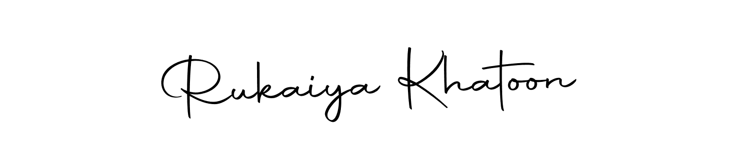 Make a beautiful signature design for name Rukaiya Khatoon. Use this online signature maker to create a handwritten signature for free. Rukaiya Khatoon signature style 10 images and pictures png
