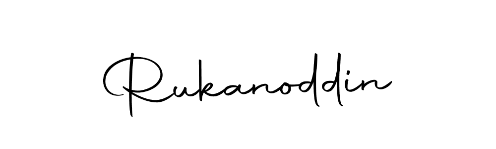 Make a beautiful signature design for name Rukanoddin. Use this online signature maker to create a handwritten signature for free. Rukanoddin signature style 10 images and pictures png
