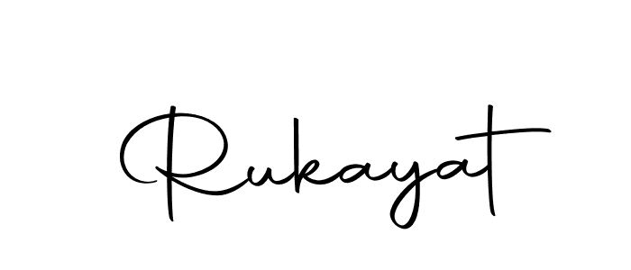 How to make Rukayat signature? Autography-DOLnW is a professional autograph style. Create handwritten signature for Rukayat name. Rukayat signature style 10 images and pictures png