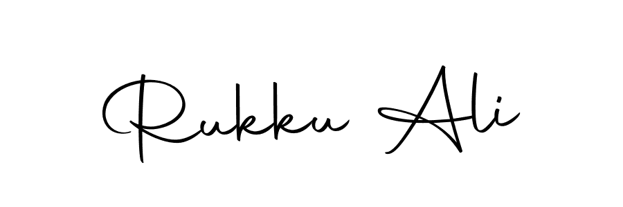 Rukku Ali stylish signature style. Best Handwritten Sign (Autography-DOLnW) for my name. Handwritten Signature Collection Ideas for my name Rukku Ali. Rukku Ali signature style 10 images and pictures png