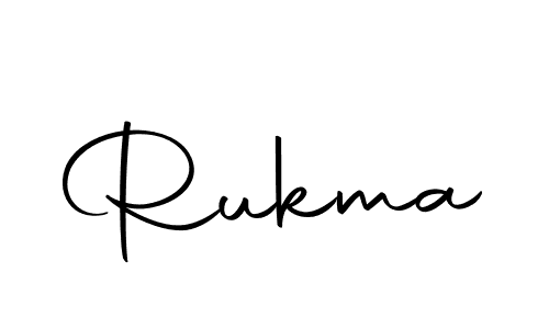 Create a beautiful signature design for name Rukma. With this signature (Autography-DOLnW) fonts, you can make a handwritten signature for free. Rukma signature style 10 images and pictures png