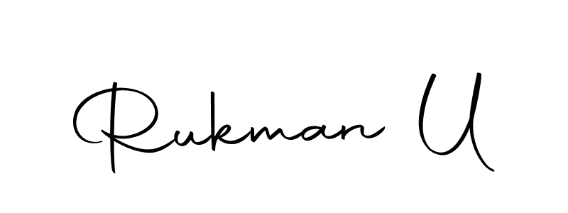 Also You can easily find your signature by using the search form. We will create Rukman U name handwritten signature images for you free of cost using Autography-DOLnW sign style. Rukman U signature style 10 images and pictures png