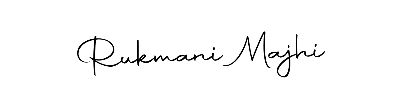 Rukmani Majhi stylish signature style. Best Handwritten Sign (Autography-DOLnW) for my name. Handwritten Signature Collection Ideas for my name Rukmani Majhi. Rukmani Majhi signature style 10 images and pictures png