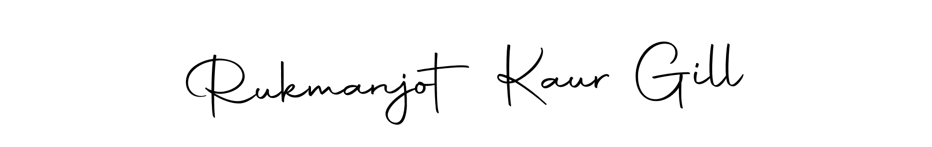 It looks lik you need a new signature style for name Rukmanjot Kaur Gill. Design unique handwritten (Autography-DOLnW) signature with our free signature maker in just a few clicks. Rukmanjot Kaur Gill signature style 10 images and pictures png