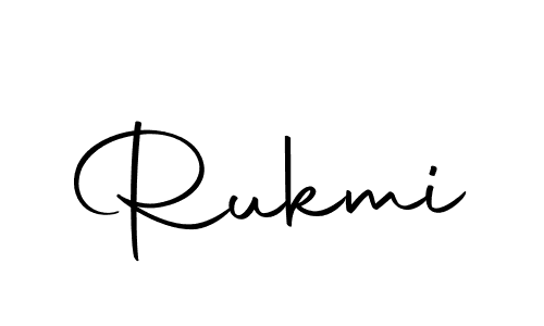 Rukmi stylish signature style. Best Handwritten Sign (Autography-DOLnW) for my name. Handwritten Signature Collection Ideas for my name Rukmi. Rukmi signature style 10 images and pictures png