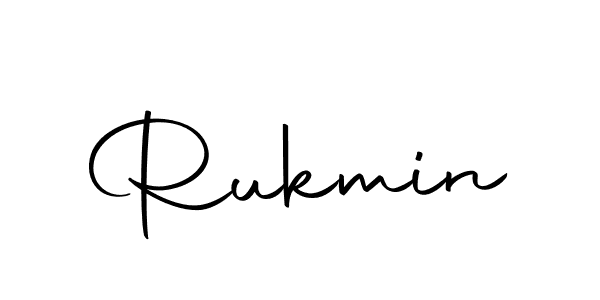 You should practise on your own different ways (Autography-DOLnW) to write your name (Rukmin) in signature. don't let someone else do it for you. Rukmin signature style 10 images and pictures png