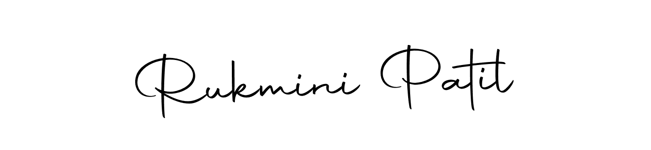 Autography-DOLnW is a professional signature style that is perfect for those who want to add a touch of class to their signature. It is also a great choice for those who want to make their signature more unique. Get Rukmini Patil name to fancy signature for free. Rukmini Patil signature style 10 images and pictures png