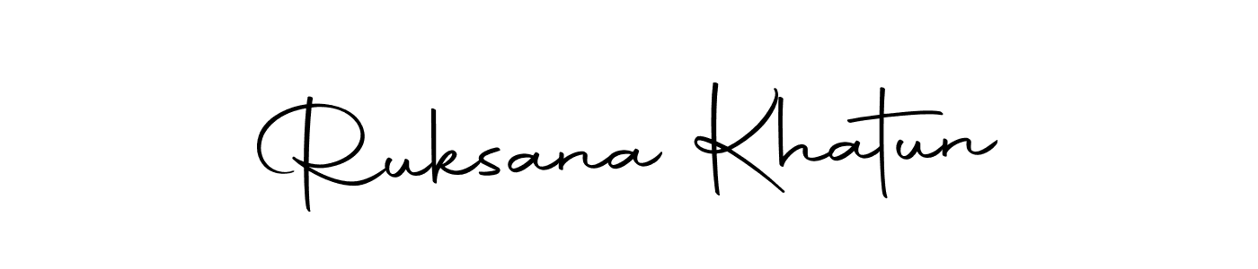 Also we have Ruksana Khatun name is the best signature style. Create professional handwritten signature collection using Autography-DOLnW autograph style. Ruksana Khatun signature style 10 images and pictures png