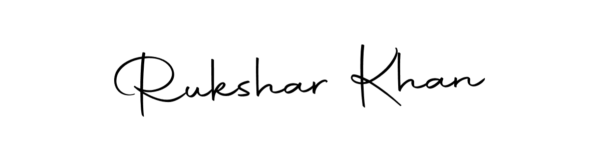 You should practise on your own different ways (Autography-DOLnW) to write your name (Rukshar Khan) in signature. don't let someone else do it for you. Rukshar Khan signature style 10 images and pictures png