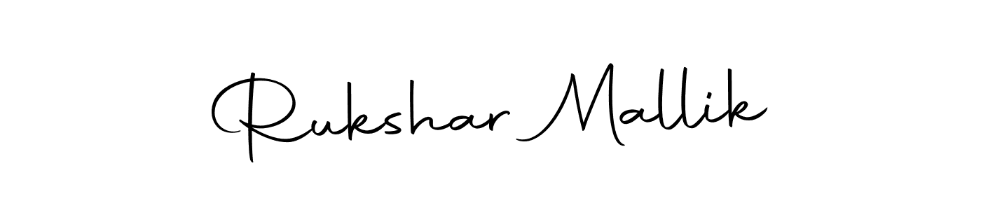 Make a beautiful signature design for name Rukshar Mallik. Use this online signature maker to create a handwritten signature for free. Rukshar Mallik signature style 10 images and pictures png