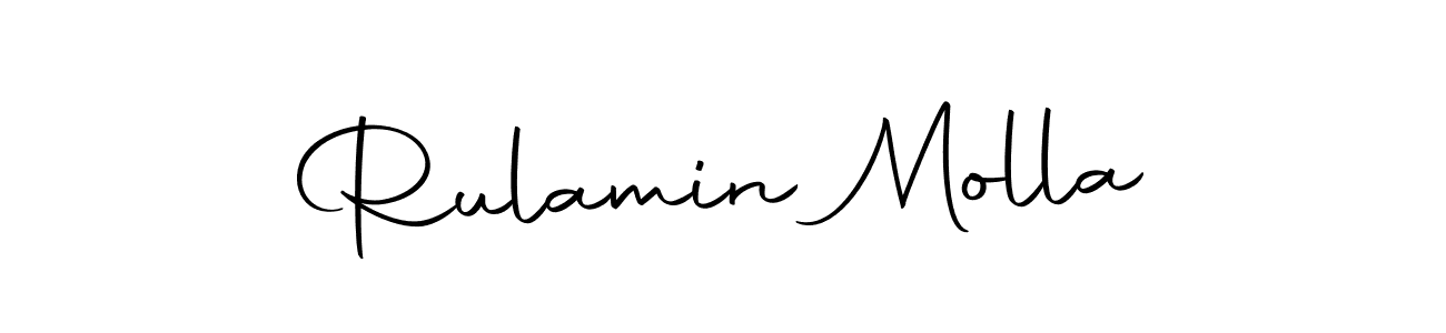 Create a beautiful signature design for name Rulamin Molla. With this signature (Autography-DOLnW) fonts, you can make a handwritten signature for free. Rulamin Molla signature style 10 images and pictures png