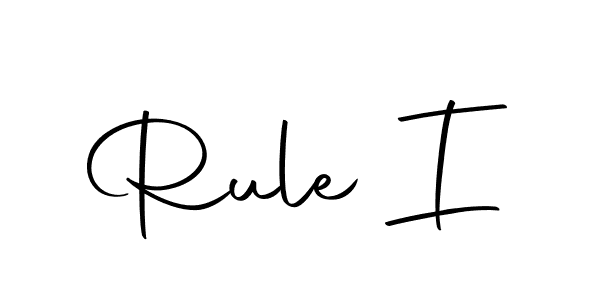 Make a beautiful signature design for name Rule I. Use this online signature maker to create a handwritten signature for free. Rule I signature style 10 images and pictures png