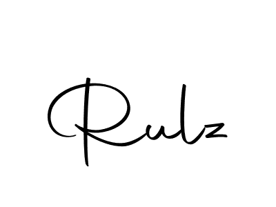 How to make Rulz signature? Autography-DOLnW is a professional autograph style. Create handwritten signature for Rulz name. Rulz signature style 10 images and pictures png