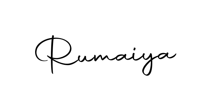 Make a beautiful signature design for name Rumaiya. Use this online signature maker to create a handwritten signature for free. Rumaiya signature style 10 images and pictures png