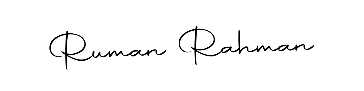 This is the best signature style for the Ruman Rahman name. Also you like these signature font (Autography-DOLnW). Mix name signature. Ruman Rahman signature style 10 images and pictures png
