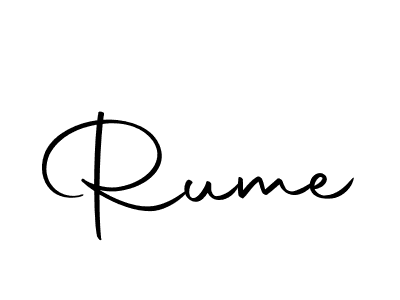 How to make Rume name signature. Use Autography-DOLnW style for creating short signs online. This is the latest handwritten sign. Rume signature style 10 images and pictures png