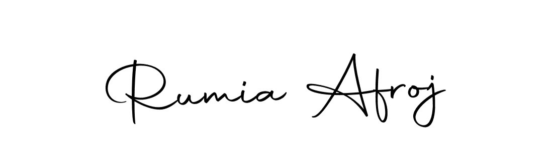 The best way (Autography-DOLnW) to make a short signature is to pick only two or three words in your name. The name Rumia Afroj include a total of six letters. For converting this name. Rumia Afroj signature style 10 images and pictures png