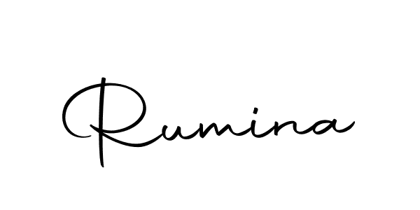 Similarly Autography-DOLnW is the best handwritten signature design. Signature creator online .You can use it as an online autograph creator for name Rumina. Rumina signature style 10 images and pictures png