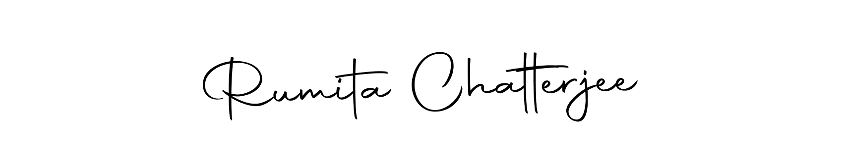 Make a beautiful signature design for name Rumita Chatterjee. Use this online signature maker to create a handwritten signature for free. Rumita Chatterjee signature style 10 images and pictures png