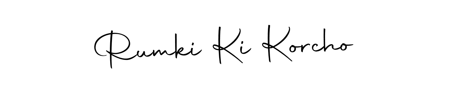 Also we have Rumki Ki Korcho name is the best signature style. Create professional handwritten signature collection using Autography-DOLnW autograph style. Rumki Ki Korcho signature style 10 images and pictures png